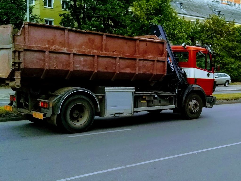 Вывоз мусора контейнер 20 м3 Москва
